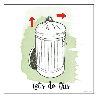 Home Improvement III with Color Script by Myles Sullivan. SKU 34572a. Archival Giclee Fine art print for wall decor.