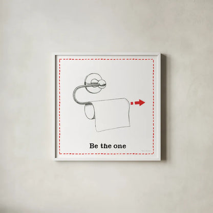 Home Improvement IV by Myles Sullivan. Shown in a crisp white glass frame for a clean and minimalist style. Available as an archival giclee rolled canvas, fine art paper, or poster print. SKU 34359a.