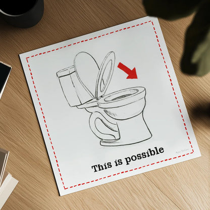 Home Improvement VI by Myles Sullivan. Shown as a detailed flat fine art print, highlighting archival giclee quality. Available as an archival giclee rolled canvas, fine art paper, or poster print. SKU 34361a.