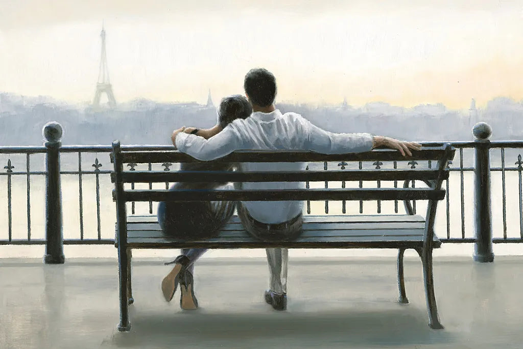 Parisian Afternoon by Myles Sullivan. SKU 30215i. Archival Giclee Fine art print for wall decor.