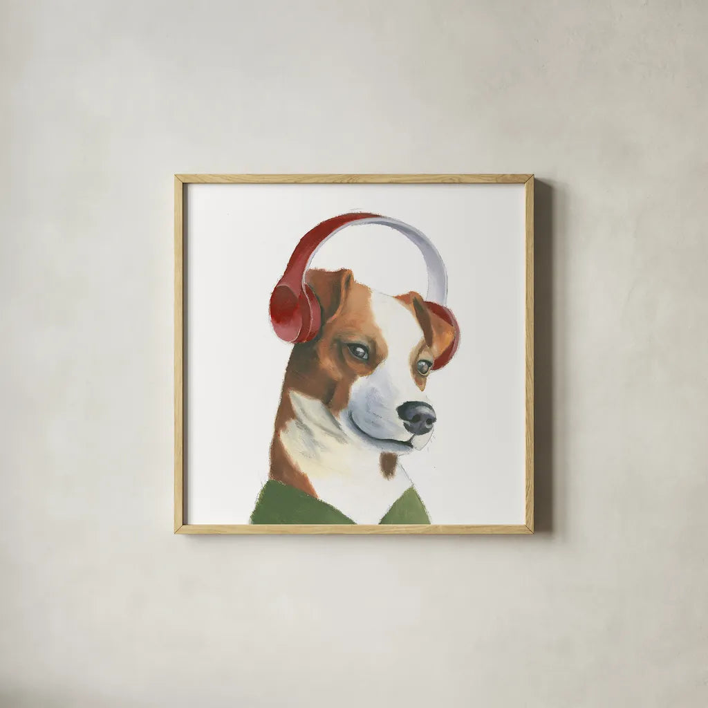 The Boys V by Myles Sullivan. Shown in a natural wood glass frame for a timeless modern aesthetic. Available as an archival giclee rolled canvas, fine art paper, or poster print. SKU 30553a.