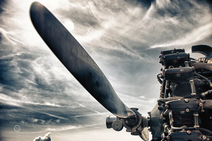 Aero Maquina by Nathan Larson. SKU 70270i. Archival Giclee Fine art print for wall decor.