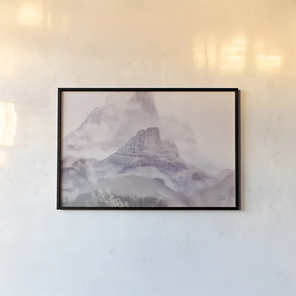 Alberta Dream I by Nathan Larson. shown as a paper print in a black flame. Available as a archival giclee rolled canvas, fine art paper, or poster print. SKU 89263i.