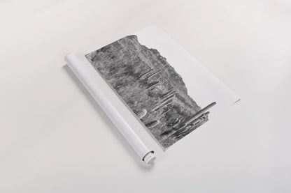 American Borderlands by Nathan Larson. shown as a rolled paper print. Available as archival giclee rolled canvas, fine art paper, or poster print. SKU 90437i.