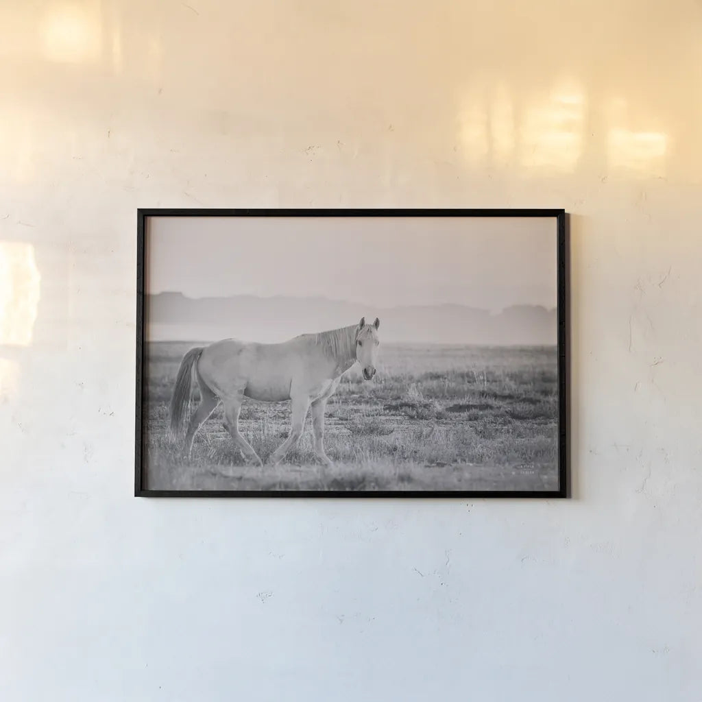 And Then All Was Quiet by Nathan Larson. shown as a paper print in a black flame. Available as a archival giclee rolled canvas, fine art paper, or poster print. SKU 95333i.