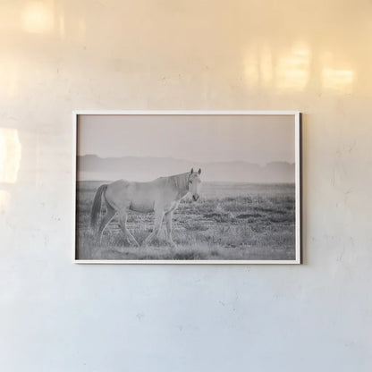 And Then All Was Quiet by Nathan Larson. shown as a paper print in a white frame. Available as a archival giclee rolled canvas, fine art paper, or poster print. SKU 95333i.