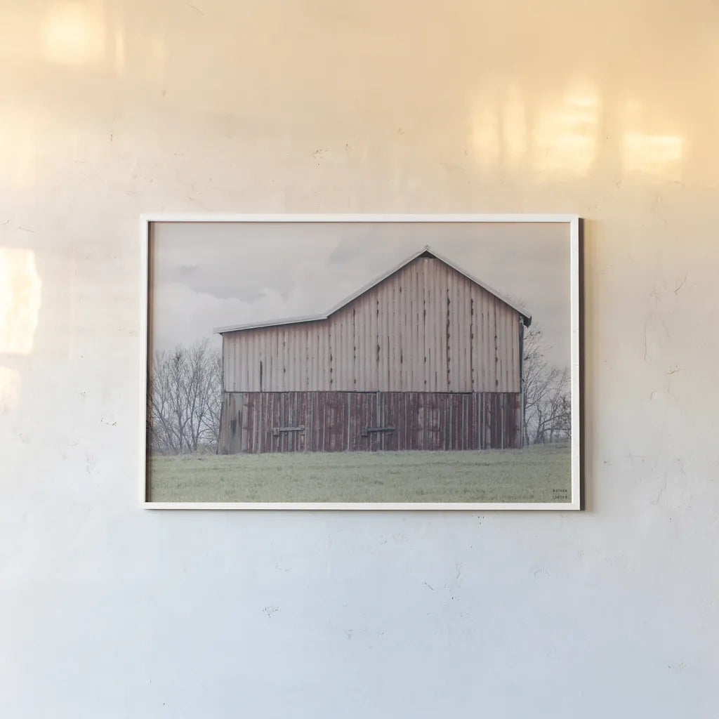 Another Season by Nathan Larson. shown as a paper print in a white frame. Available as a archival giclee rolled canvas, fine art paper, or poster print. SKU 98026i.