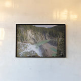 Approaching by Nathan Larson. shown as a paper print in a black flame. Available as a archival giclee rolled canvas, fine art paper, or poster print. SKU 82408i.