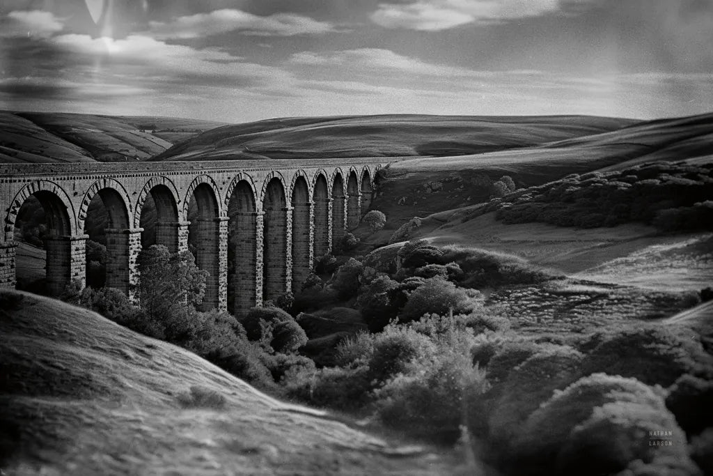 Aqueduct IV by Nathan Larson. SKU 89237i. Archival Giclee Fine art print for wall decor.