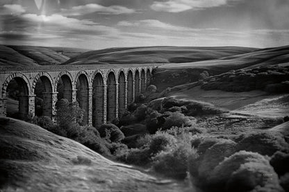 Aqueduct IV by Nathan Larson. SKU 89237i. Archival Giclee Fine art print for wall decor.
