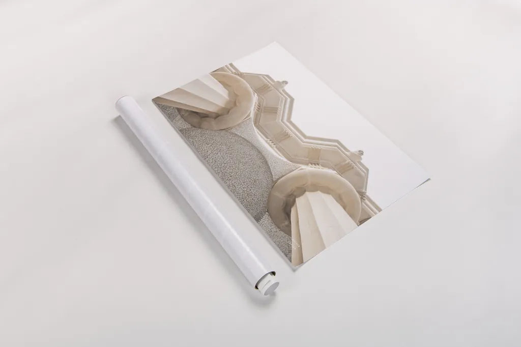 Arch Angles II by Nathan Larson. shown as a rolled paper print. Available as archival giclee rolled canvas, fine art paper, or poster print. SKU 87727i.