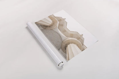 Arch Angles II by Nathan Larson. shown as a rolled paper print. Available as archival giclee rolled canvas, fine art paper, or poster print. SKU 87727i.