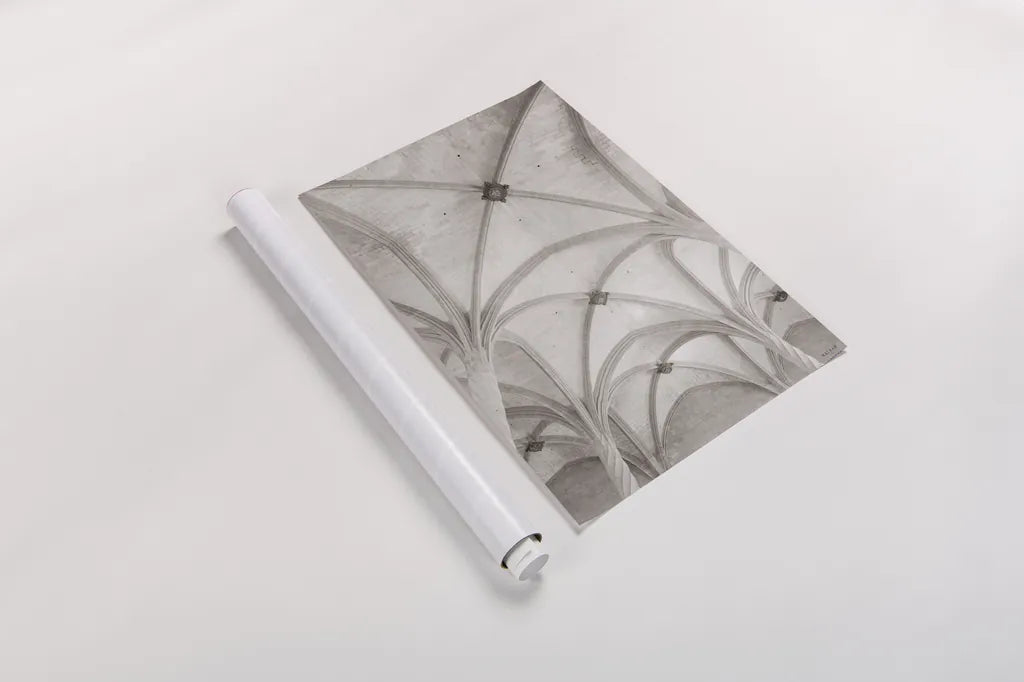 Architecture of Spain II by Nathan Larson. shown as a rolled paper print. Available as archival giclee rolled canvas, fine art paper, or poster print. SKU 85789h.