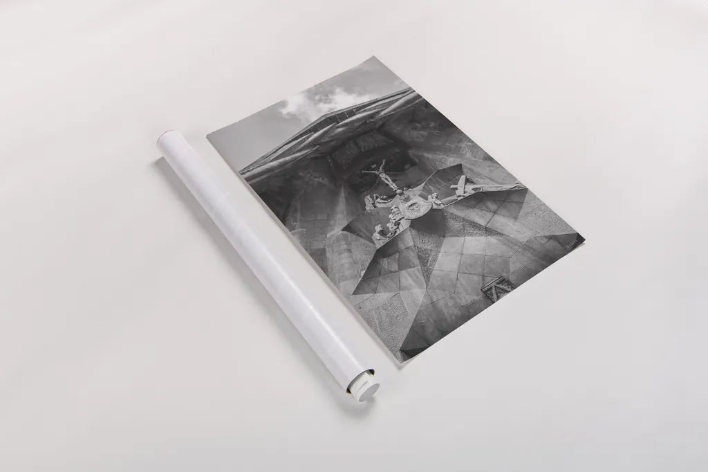 Architecture of Spain III by Nathan Larson. shown as a rolled paper print. Available as archival giclee rolled canvas, fine art paper, or poster print. SKU 85790h.