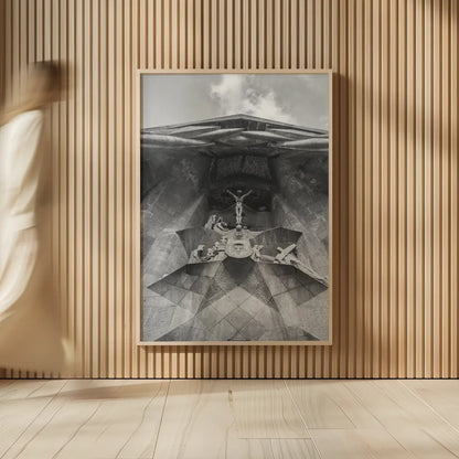 Architecture of Spain III by Nathan Larson. shown as over sized large wall art. Available as an archival giclee rolled canvas, fine art paper, or poster print. SKU 85790h.