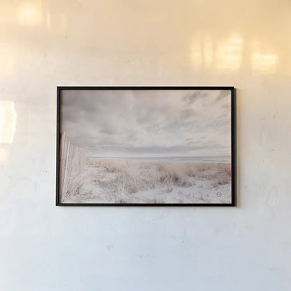 Atlantic Coast Afternoon Soft by Nathan Larson. shown as a paper print in a black flame. Available as a archival giclee rolled canvas, fine art paper, or poster print. SKU 73942i.