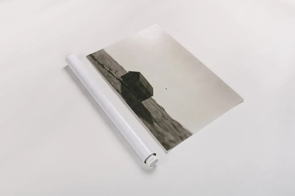 Barn Roost by Nathan Larson. shown as a rolled paper print. Available as archival giclee rolled canvas, fine art paper, or poster print. SKU 92542i.