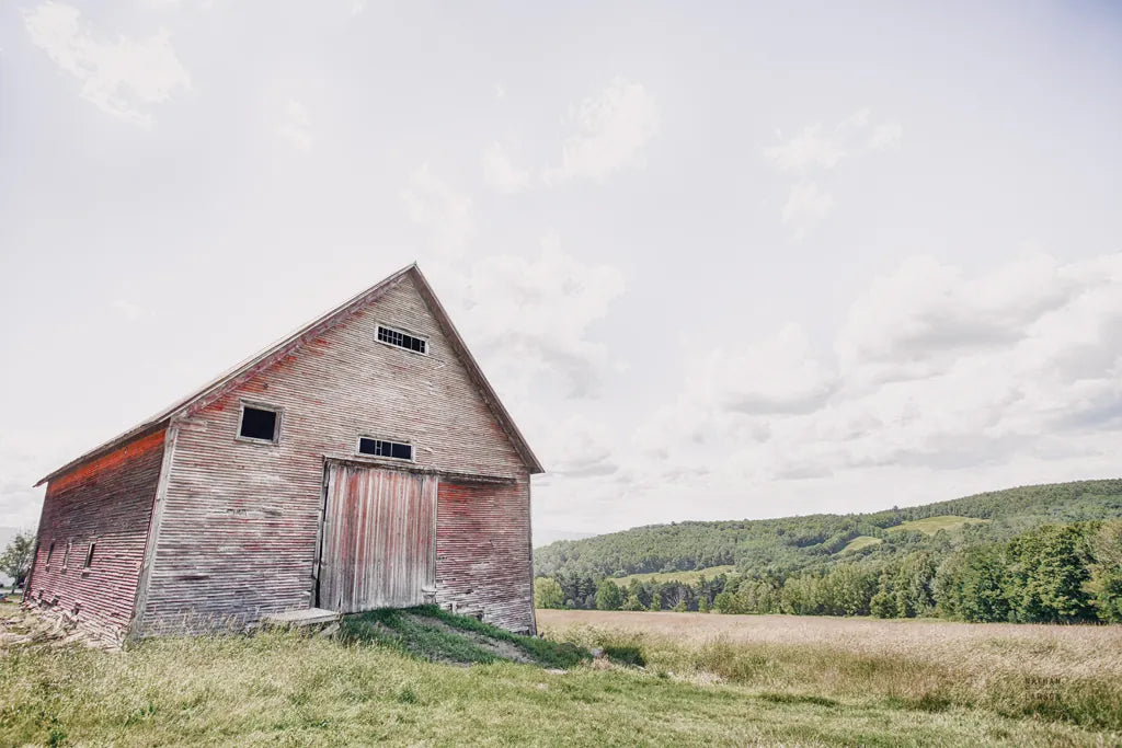 Barn With a View by Nathan Larson. SKU 80450i. Archival Giclee Fine art print for wall decor.