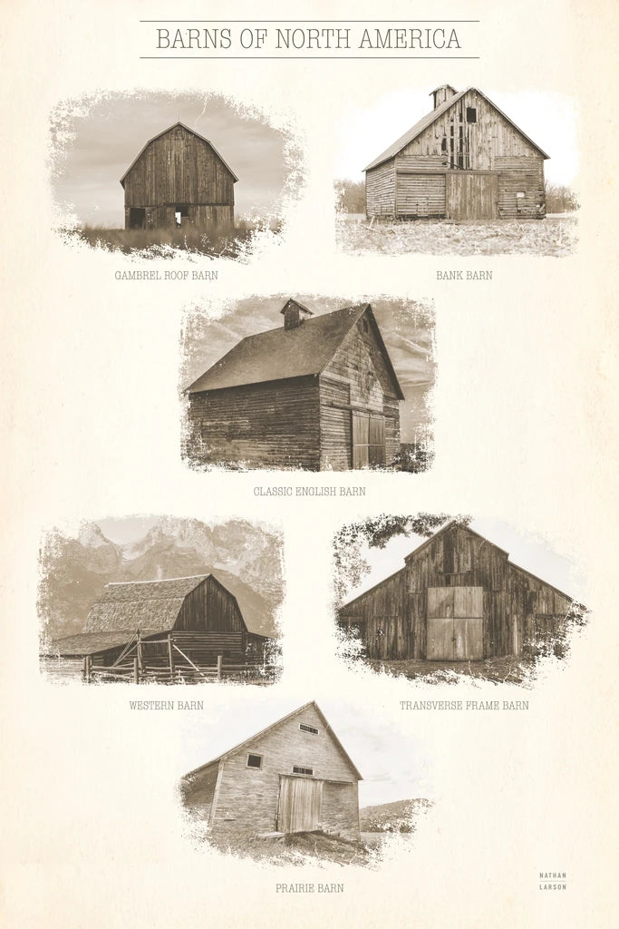 Barns of North America by Nathan Larson