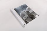 Barred Owl Wing Tip BW by Nathan Larson. shown as a rolled paper print. Available as archival giclee rolled canvas, fine art paper, or poster print. SKU 74416i.