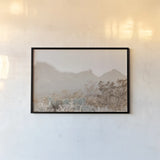 Big Bend National Park by Nathan Larson. shown as a paper print in a black flame. Available as a archival giclee rolled canvas, fine art paper, or poster print. SKU 103209i.