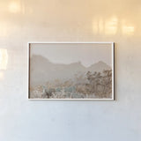Big Bend National Park by Nathan Larson. shown as a paper print in a white frame. Available as a archival giclee rolled canvas, fine art paper, or poster print. SKU 103209i.