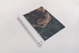 Bison Meditation by Nathan Larson. shown as a rolled paper print. Available as archival giclee rolled canvas, fine art paper, or poster print. SKU 92725i.