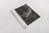 Bison Meditation by Nathan Larson. shown as a rolled paper print. Available as archival giclee rolled canvas, fine art paper, or poster print. SKU 92726i.
