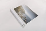Breaking Through the Mist by Nathan Larson. shown as a rolled paper print. Available as archival giclee rolled canvas, fine art paper, or poster print. SKU 97438i.