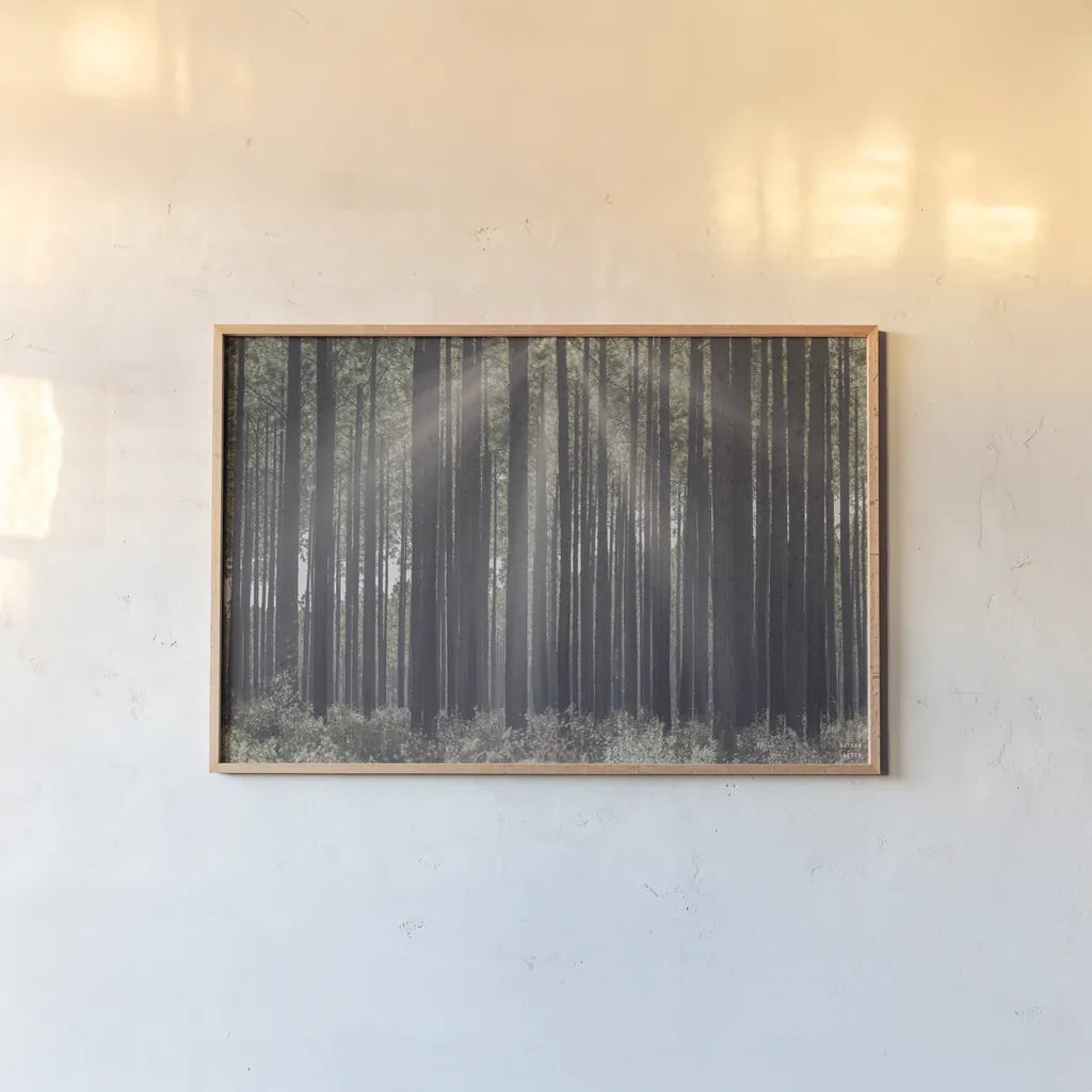 Bring Me In by Nathan Larson. shown as a paper print in a natural frame. Available as a archival giclee rolled canvas, fine art paper, or poster print. SKU 97892i.