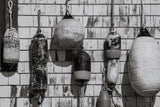 Buoy Wall BW by Nathan Larson. SKU 103185i. Archival Giclee Fine art print for wall decor.
