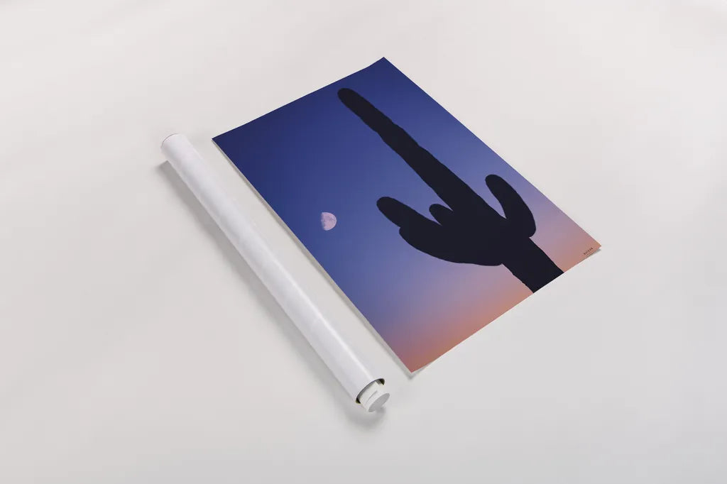 Candy Rock Desert by Nathan Larson. shown as a rolled paper print. Available as archival giclee rolled canvas, fine art paper, or poster print. SKU 76427h.