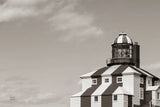 Cape Bona Vista Lighthouse I Sepia by Nathan Larson. SKU 103219i. Archival Giclee Fine art print for wall decor.