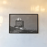 Cape Bona Vista Lighthouse III Sepia by Nathan Larson. shown as a paper print in a black flame. Available as a archival giclee rolled canvas, fine art paper, or poster print. SKU 103223i.