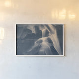 Carving Detail by Nathan Larson. shown as a paper print in a white frame. Available as a archival giclee rolled canvas, fine art paper, or poster print. SKU 87636i.