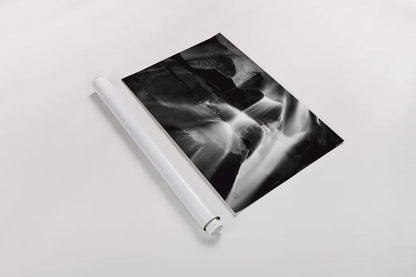 Carving Detail BW by Nathan Larson. shown as a rolled paper print. Available as archival giclee rolled canvas, fine art paper, or poster print. SKU 87637i.