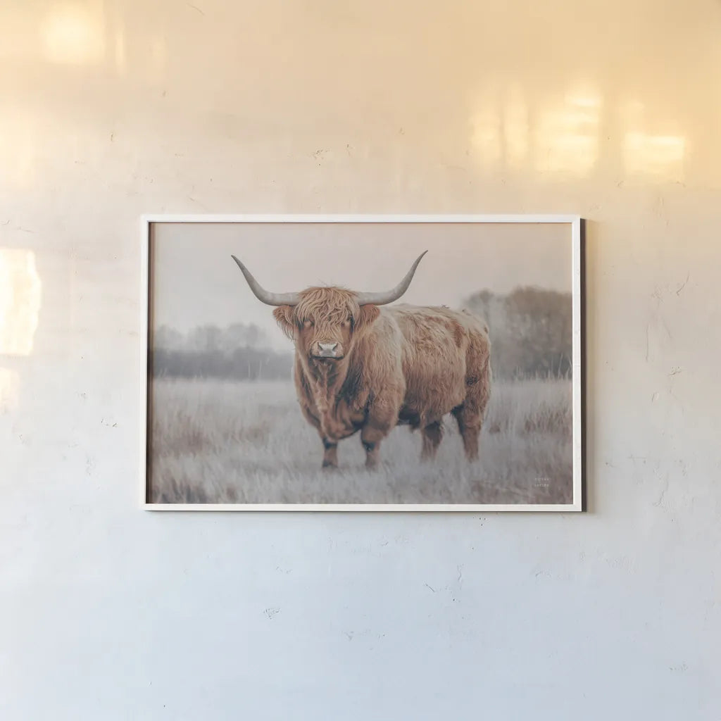 Center of Attention by Nathan Larson. shown as a paper print in a white frame. Available as a archival giclee rolled canvas, fine art paper, or poster print. SKU 96198i.