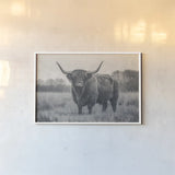 Center of Attention BW by Nathan Larson. shown as a paper print in a white frame. Available as a archival giclee rolled canvas, fine art paper, or poster print. SKU 96199i.