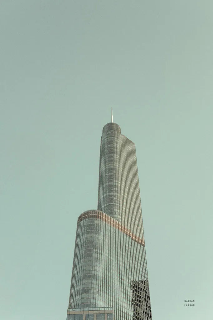 Chicago Skies by Nathan Larson. SKU 104874h. Archival Giclee Fine art print for wall decor.