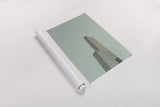 Chicago Skies by Nathan Larson. shown as a rolled paper print. Available as archival giclee rolled canvas, fine art paper, or poster print. SKU 104874h.