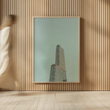 Chicago Skies by Nathan Larson. shown as over sized large wall art. Available as an archival giclee rolled canvas, fine art paper, or poster print. SKU 104874h.