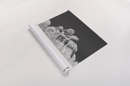 City of Rocks Formation by Nathan Larson. shown as a rolled paper print. Available as archival giclee rolled canvas, fine art paper, or poster print. SKU 73734i.