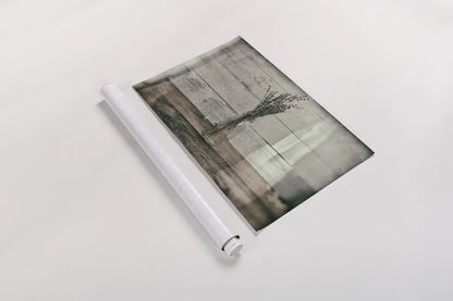 Cottage Lavender I by Nathan Larson. shown as a rolled paper print. Available as archival giclee rolled canvas, fine art paper, or poster print. SKU 77892i.