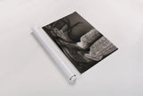 Cowboy Boots XI BW by Nathan Larson. shown as a rolled paper print. Available as archival giclee rolled canvas, fine art paper, or poster print. SKU 82741i.