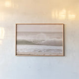 Curling by Nathan Larson. shown as a paper print in a natural frame. Available as a archival giclee rolled canvas, fine art paper, or poster print. SKU 72054i.