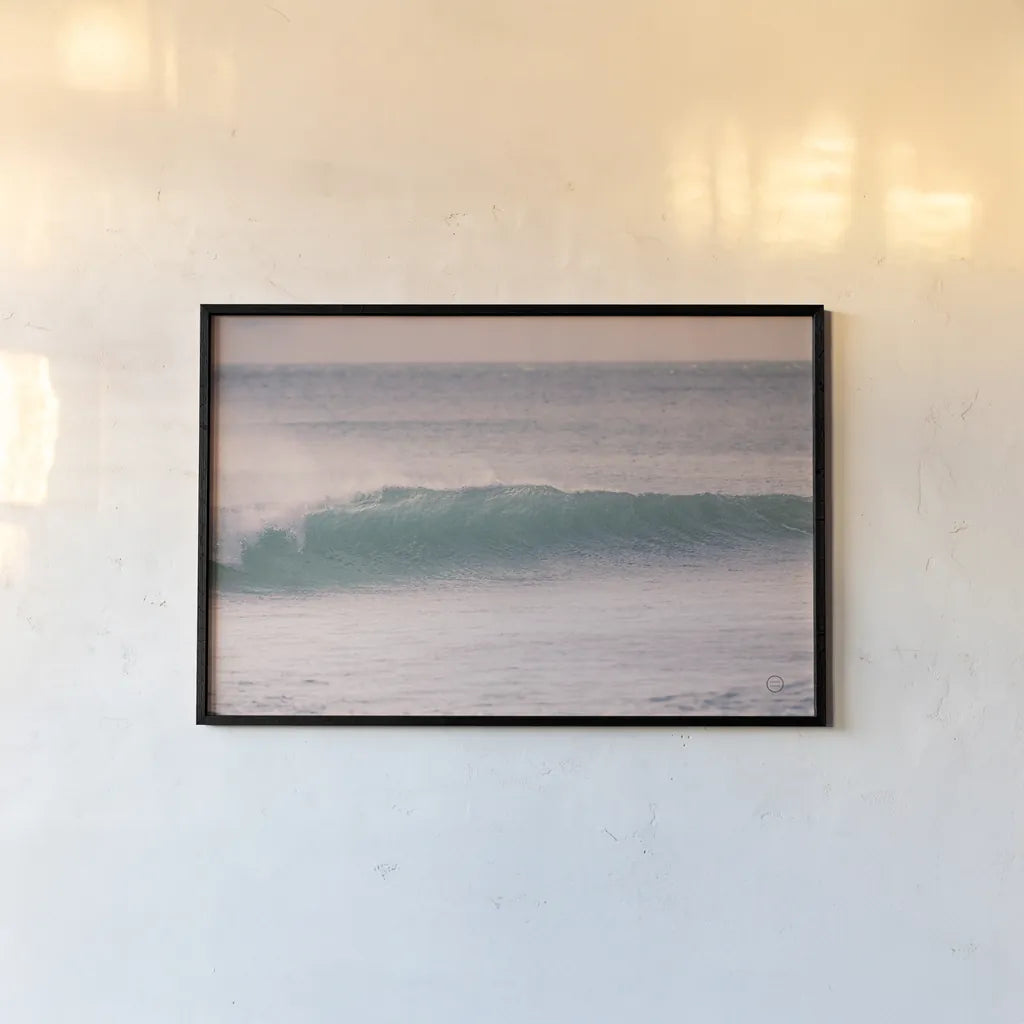 Curling Lip by Nathan Larson. shown as a paper print in a black flame. Available as a archival giclee rolled canvas, fine art paper, or poster print. SKU 71430i.