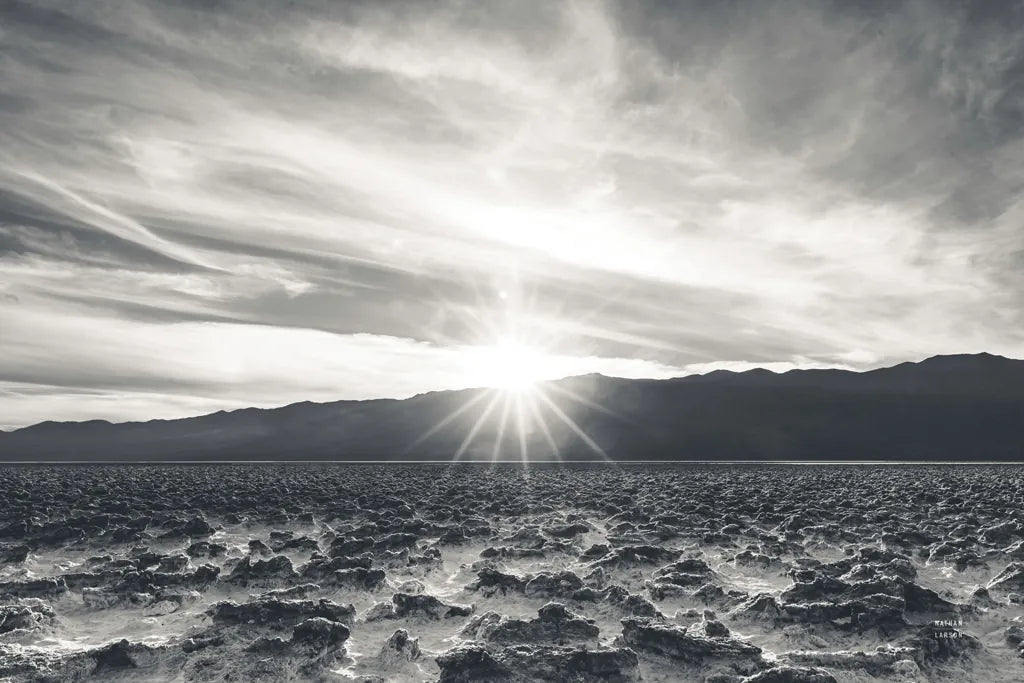 Death Valley Sunset by Nathan Larson. SKU 96622i. Archival Giclee Fine art print for wall decor.
