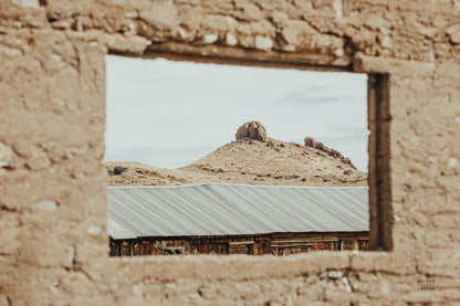 Desert Window by Nathan Larson. SKU 81820i. Archival Giclee Fine art print for wall decor.