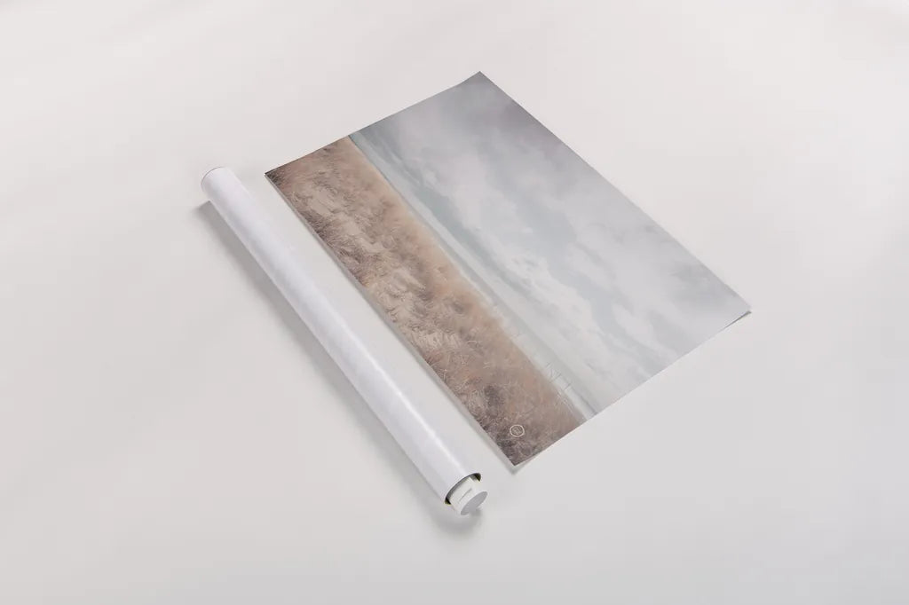 Deserted Sands by Nathan Larson. shown as a rolled paper print. Available as archival giclee rolled canvas, fine art paper, or poster print. SKU 74408i.