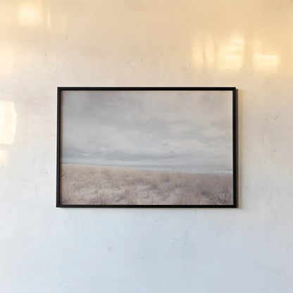 Deserted Sands by Nathan Larson. shown as a paper print in a black flame. Available as a archival giclee rolled canvas, fine art paper, or poster print. SKU 74408i.